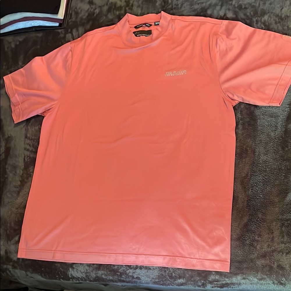 Greg Norman Collection Pink Short Sleeve Tee
